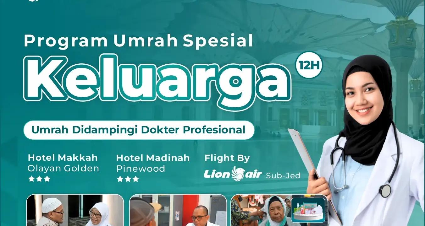 Promo Umrah Keluarga Cahaya Madinah