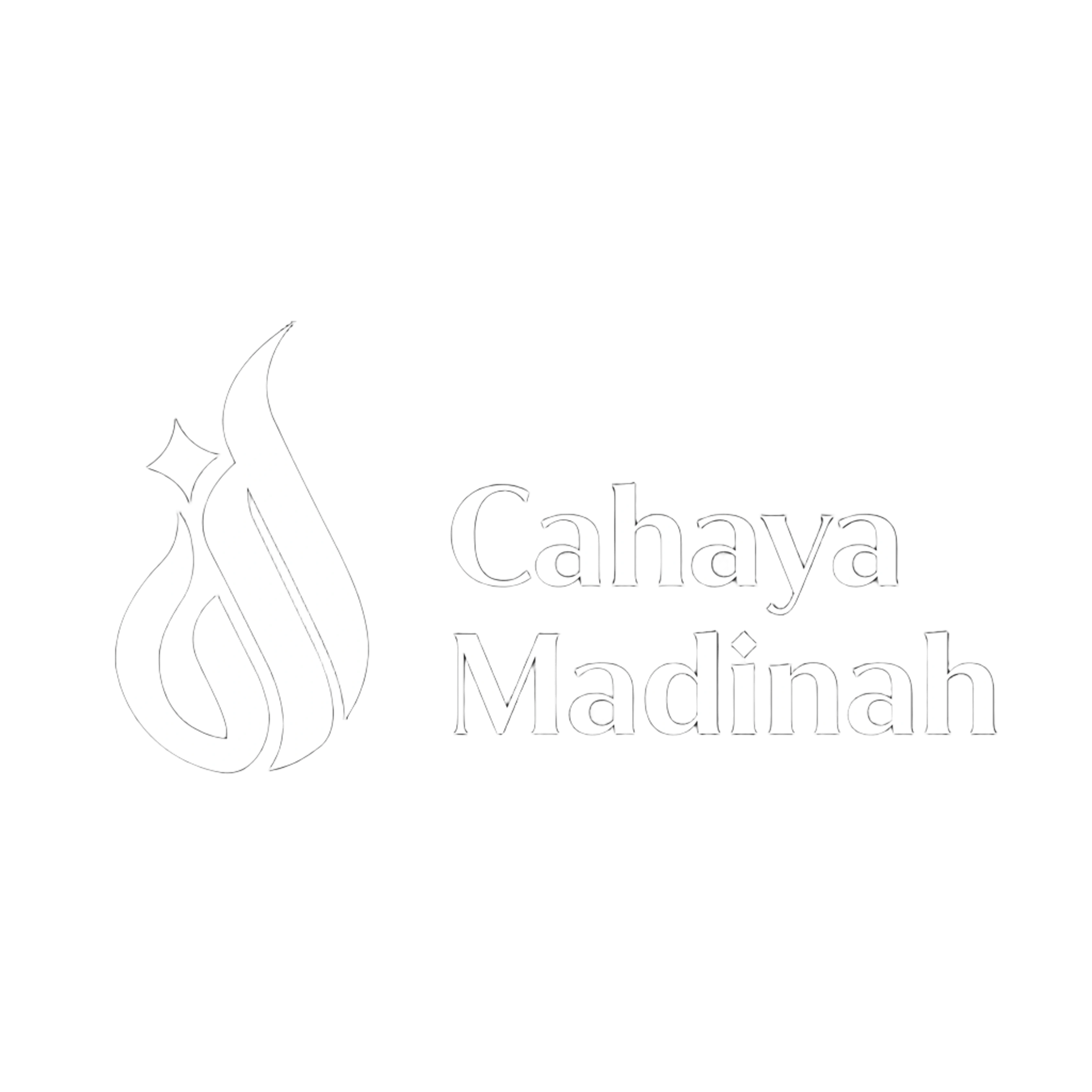 Logo Cahaya Madinah Putih